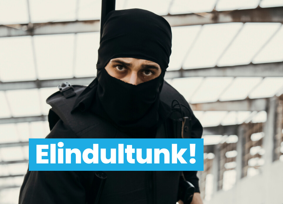 Elindultunk!