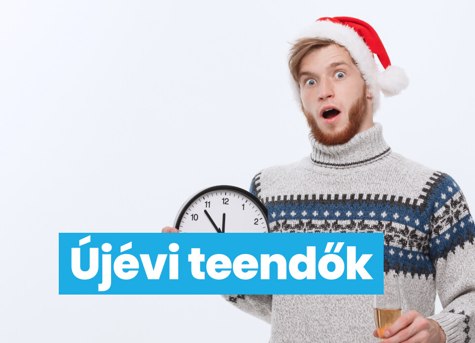Mik az első teendők újévkor?