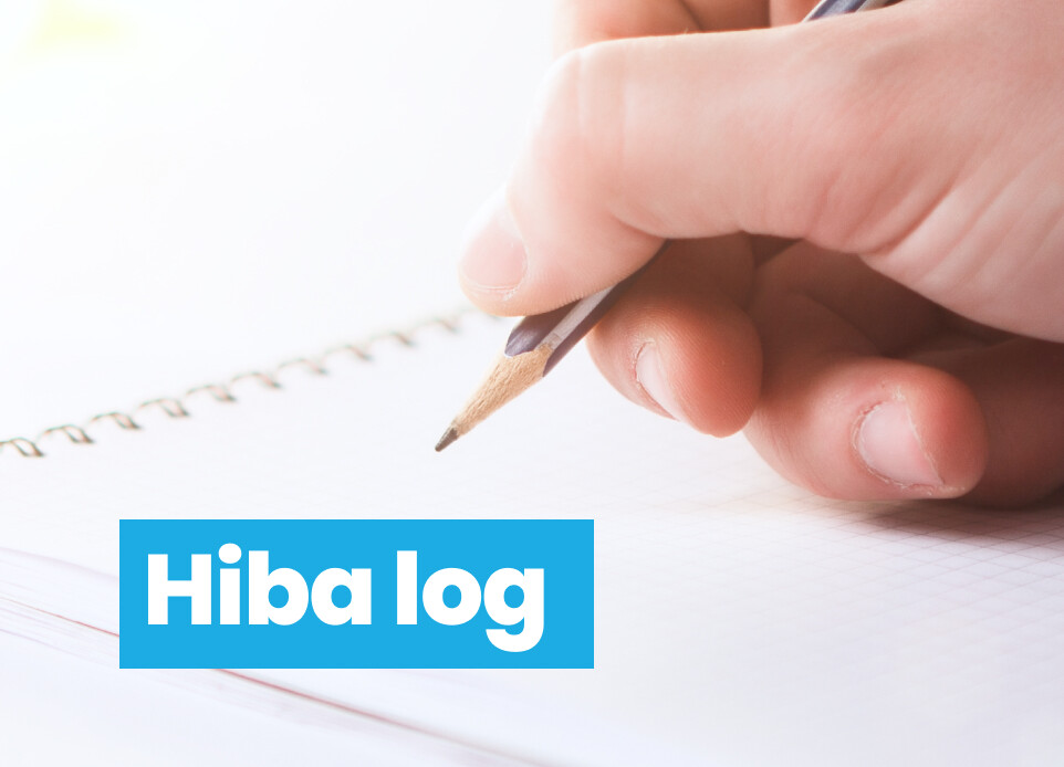 Hibák log-olása külön fájlokba